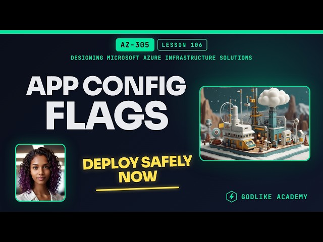 AZ-305 · Lesson 106: Master Azure App Configuration and Flags