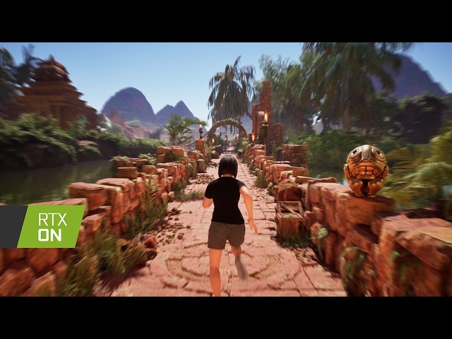 Temple Run in Unreal Engine: Ronaldo, RTX und die verrückteste Grafik aller Zeiten!