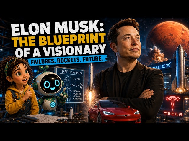 The Elon Musk Story: How Elon Musk Built the Future (First Principles Explained) 🚀