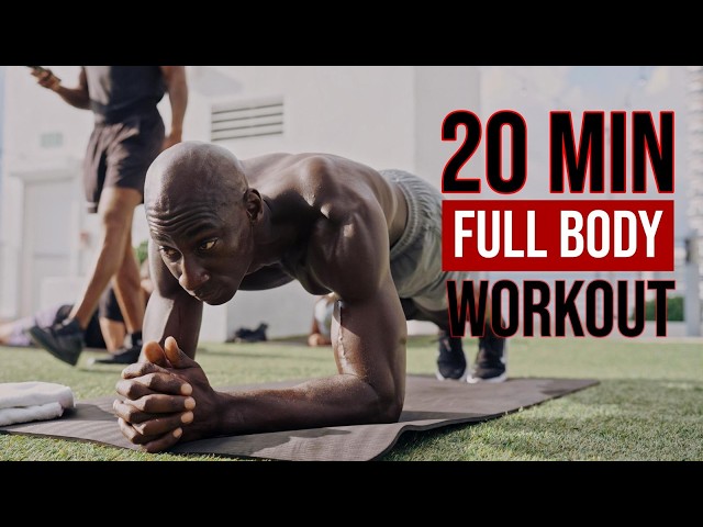 Miami Rooftop Calisthenics Workout | Full Body in 20 Minutes