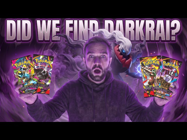 Did I Pull Darkrai? Pitch Black Pack Opening!