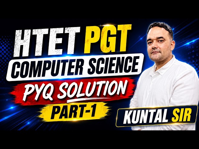 HTET PGT Computer Science की तैयारी #HTET #computerscience #youtube  #pgt #video