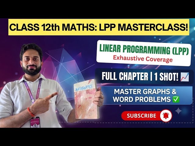 Part-3 | MASTERCLASS! CLASS 12th MATHS | CBSE | NCERT | ICSE #maths  #icse