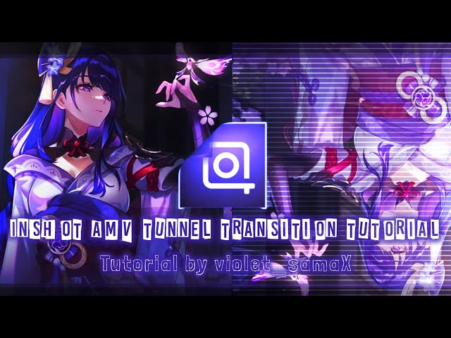 Inshot amv edit tunnel transition tutorial 🌌✨