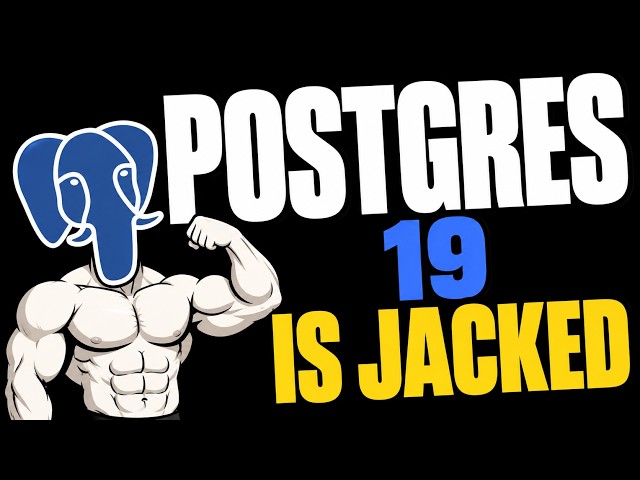 POSTGRES 19 is replacing all Databases