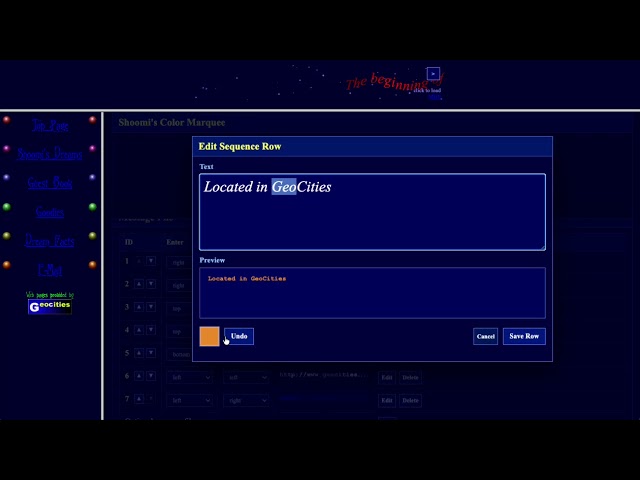 Restoring My 1990s GeoCities Marquee with JavaScript