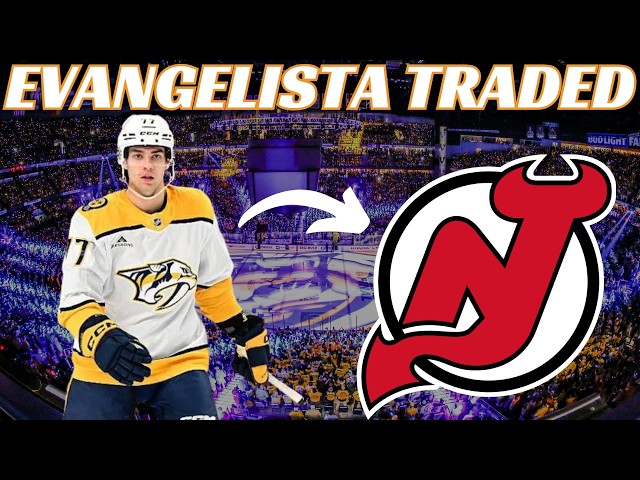 Breaking News: NHL Trade: Predators Trade Luke Evangelista to Devils