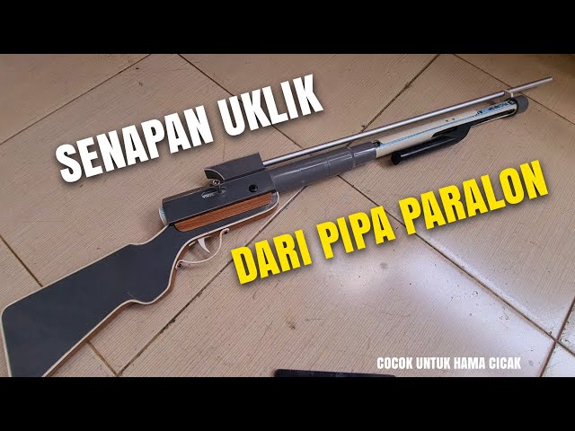 MAKING A UKLIK AIR RIFLE FROM PVC PIPE #tutorial #latestcreativeideas #creative #creative