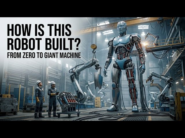 How a Giant Robot Is Built From Scratch | Inside a Massive Robot Factory