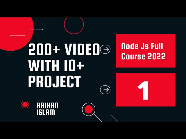 Node Js Tutorials Bangla #1 Node Js Intro