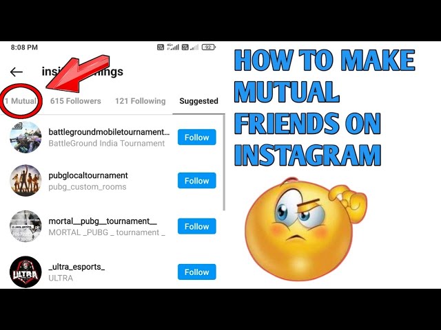 How to Find Mutual Friends on Instagram // How to See Mutual Friends on Instagram