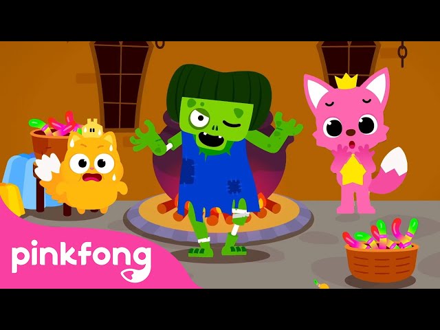 Johny Johny, Yes Papa Special | Witch & Monster | Pinkfong Halloween Songs