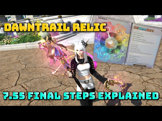 FFXIV: The Final Dawntrail Relic Stage - 7.55