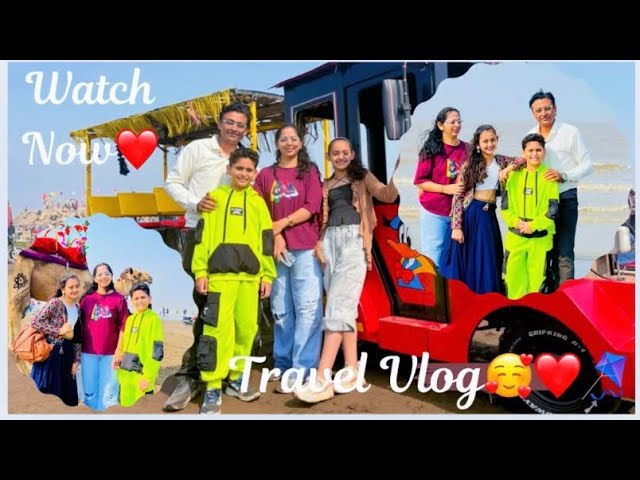 Travelling Vlog in Uttarayan 🪁✨🥰❤️#kashishpatel #travelingvlog #uttarayanspecial #trendingvlog 
