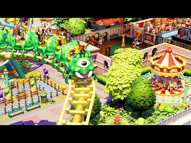 NEW THEME PARK BUILDER?! Checking Out The New Update & Rides & Relics DLC for Two Point Museum!