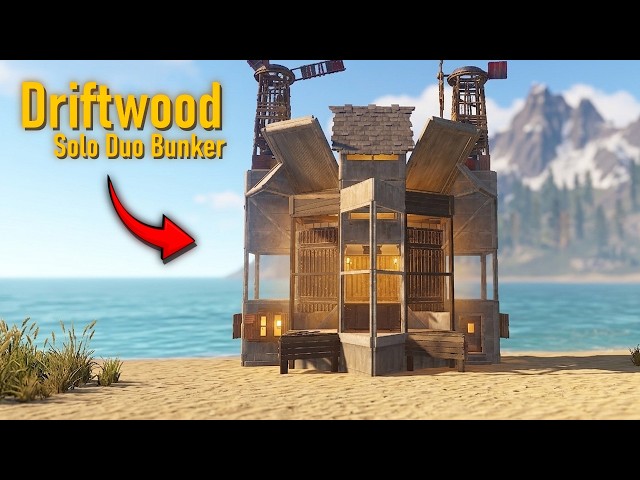 The Driftwood - Rust Duo BUNKER Base Design - Rust Base Designs 2026