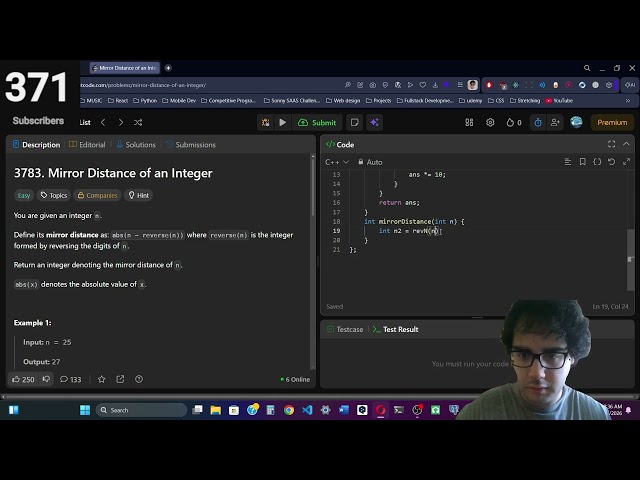 LeetCode | Solved Under 3 Minutes | C++