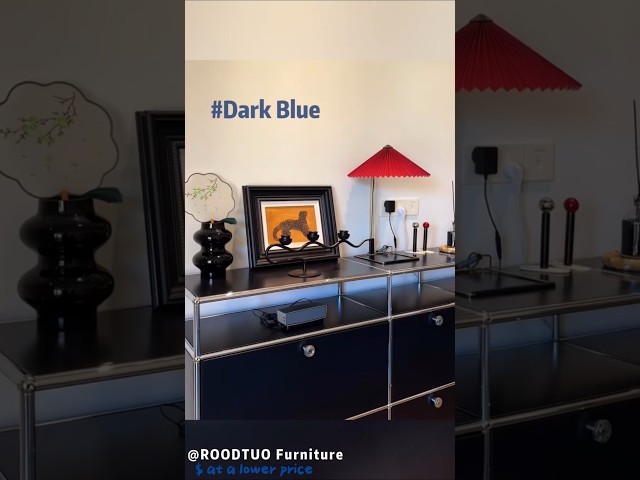 Healing Blues! Roodtuo USM Cabinet Blue Collection ✨ #modularfurniture#diy #home #furnituredesign