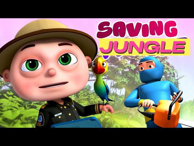 Saving The Jungle Episode | Zool Babies | Environment Awareness For Kids | Cartoons For Children