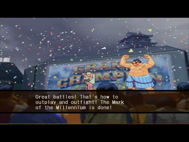 Capcom vs SNK 2 - Morrigan & E. Honda Arcade Mode