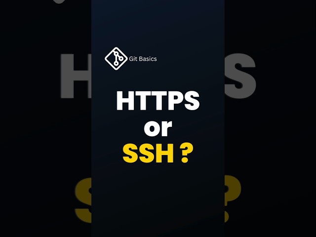 41. Why DevOps Teams Prefer SSH Over HTTPS 🔐 #shorts