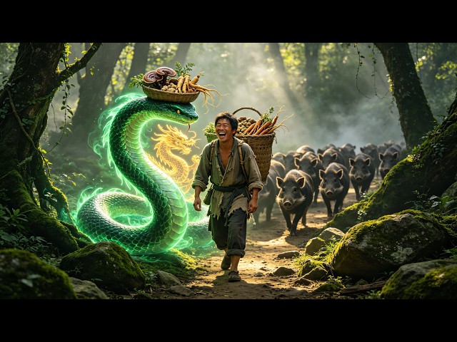 落魄乞丐挖野菜遭毒蛇咬傷，覺醒蛇分身神通探地尋寶，尋得奇珍古物逆天改命，意外得知分身竟能進化成龍！！