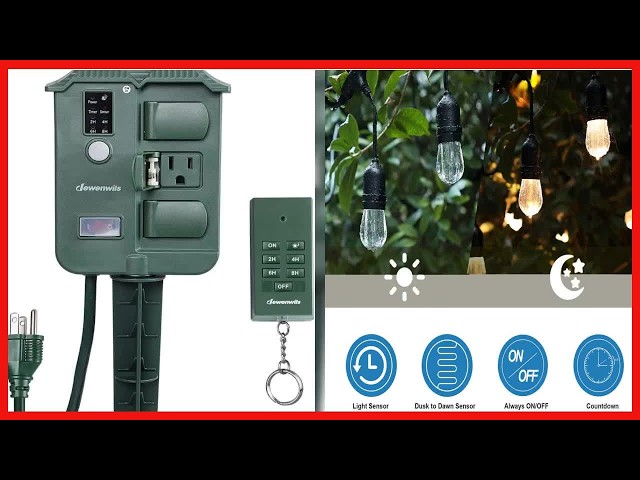 Multi Timer with Remote Control: Simplify Your Pool and Outdoor Lighting