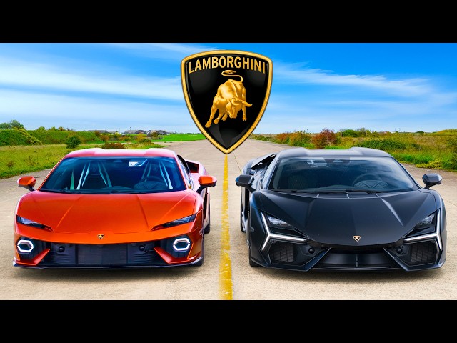 FIRST EVER Lambo Temerario v Revuelto DRAG RACE