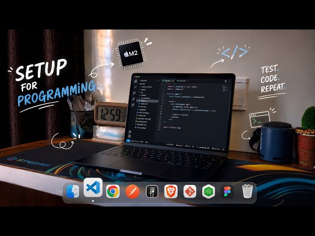 MacBook Air M2 Programming Setup (2026) | My Complete Coding Setup