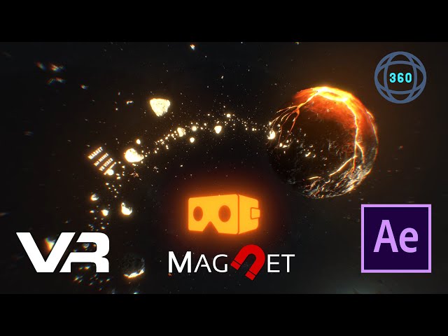 #360degree #VRspace #aftereffect #Element3D II VR space video inside after effect