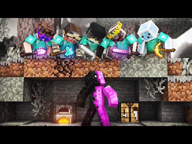 Minecraft Speedrunner VS 5 Hunters
