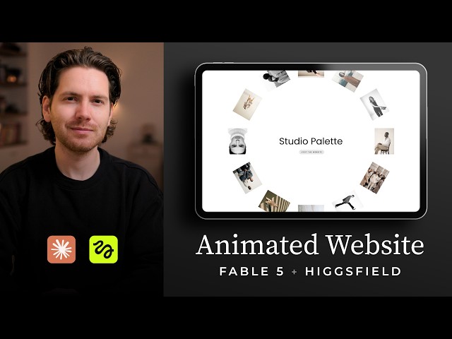 Fable 5 + Higgsfield for Beautiful Websites