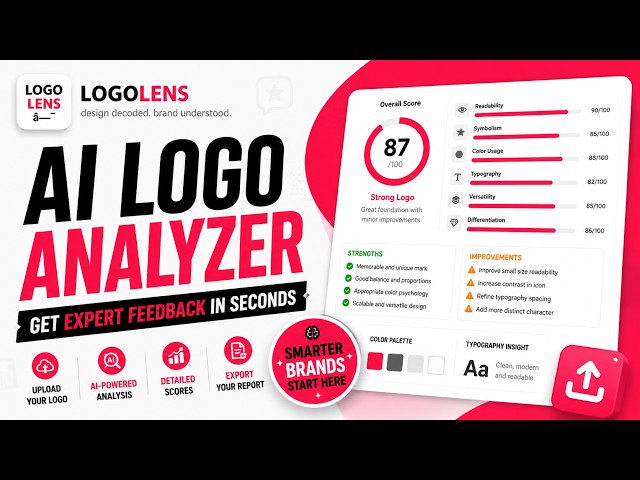 LogoLens Mini Project Demo | HTML CSS JavaScript Source Code & Synopsis