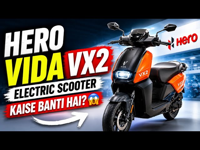 How Is the Hero Vida V1 Pro Made? 😱 Inside Hero's Mega Factory