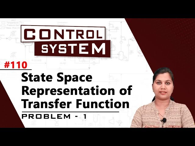 State Space Representation of Transfer Function - Problem 1 - State Space Analysis - Control Systems