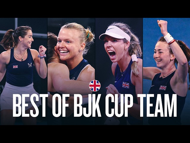 OUTRAGEOUS! 🔥 | The Best from GB's Billie Jean King Cup Team | Boulter, Dart, Burrage, Stojsavljevic