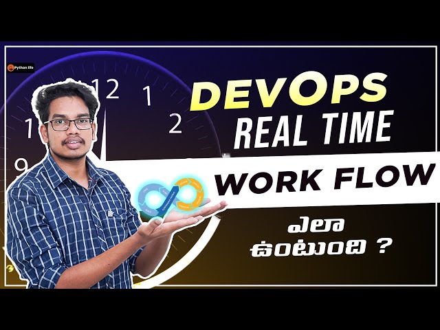 Step-by-Step Guide to DevOps Real-Time Project  Telugu Workflow | DevOps Real-Time Project Workflow