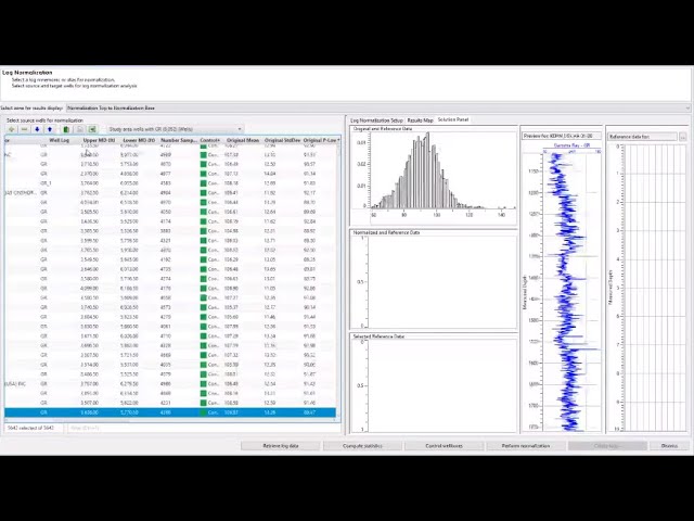 Statistical Log Normalization in Enverus Transform [HOW TO]