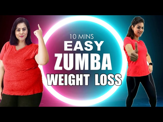 10 Mins Easy Weight Loss Zumba Dance Workout For Beginners At Home🔥Best Home Workout For Weight Loss
