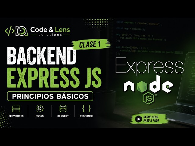 Curso Backend con Express.js #1 | Introducción al Backend, Node.js y JavaScript