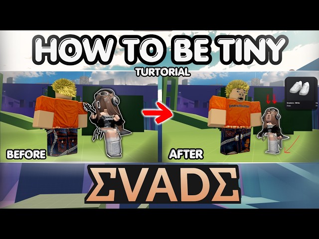 (PATCHED) How to be a "KID AVATAR" on game EVADE  | TUTORIAL