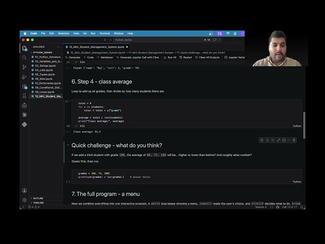 Build a Student Management System in Python (Beginner Project)
