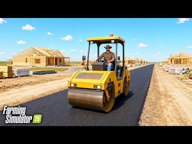 I built a FARM in 1080 days on a Flat Map.. Here's What Happened! Farming Simulator 25