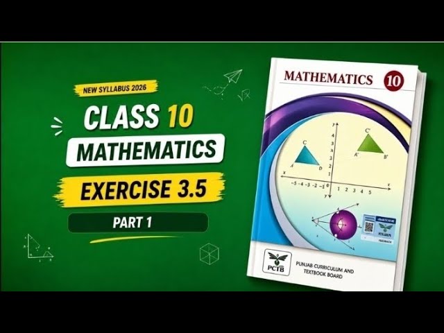 Exercise 3.5 class 10th Determinants Adjoint and Multiplicative inverse of 2×2 matrices 