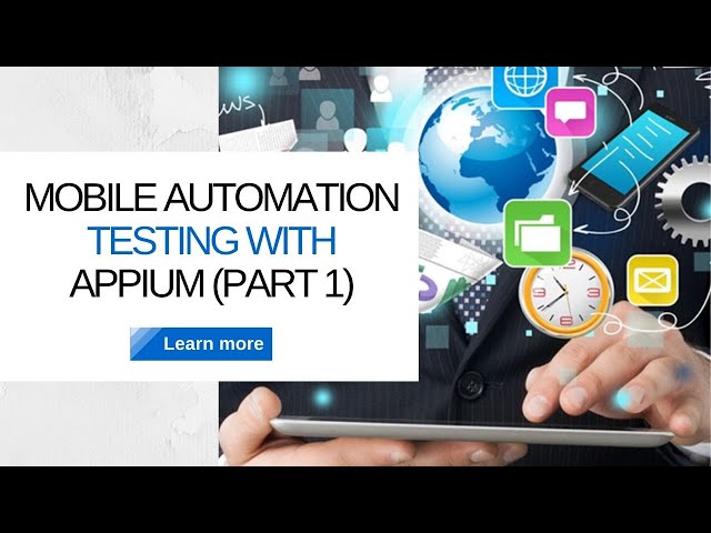 Mobile Automation Testing with Appium (Part 1) | Appium Tutorial for Beginners