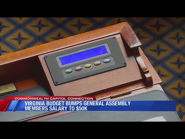 General Assembly-passed budget includes pay raises for lawmakers
