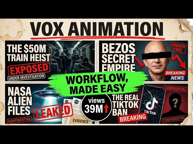 This AI Workflow Turns Any Story Into a VOX-Style Video (FREE & UNLIMITED)