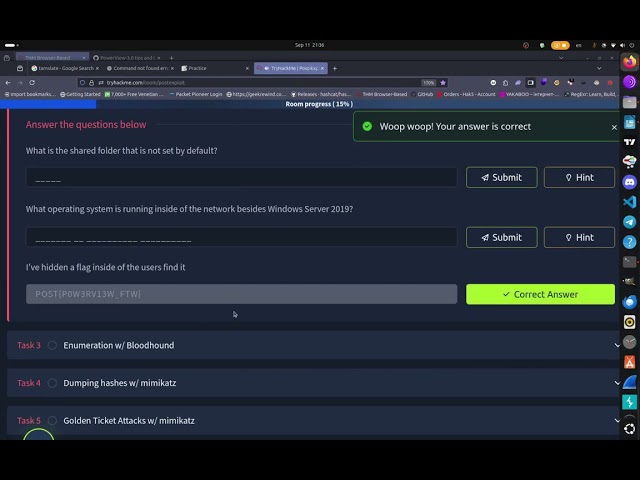 Post-Exploitation Basics TASKS 1-2 TryHackMe Walkthrough