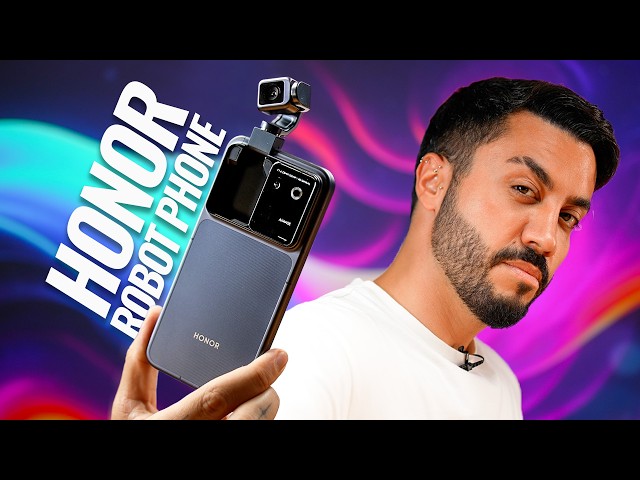 DÜNYA’NIN İLK GİMBAL TELEFONU !! - Honor Robot Phone