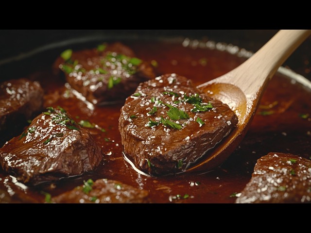 I've never had beef in such a delicious sauce! Delicious and simple!
